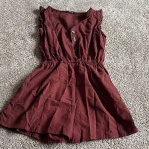 Women’s Brown Romper